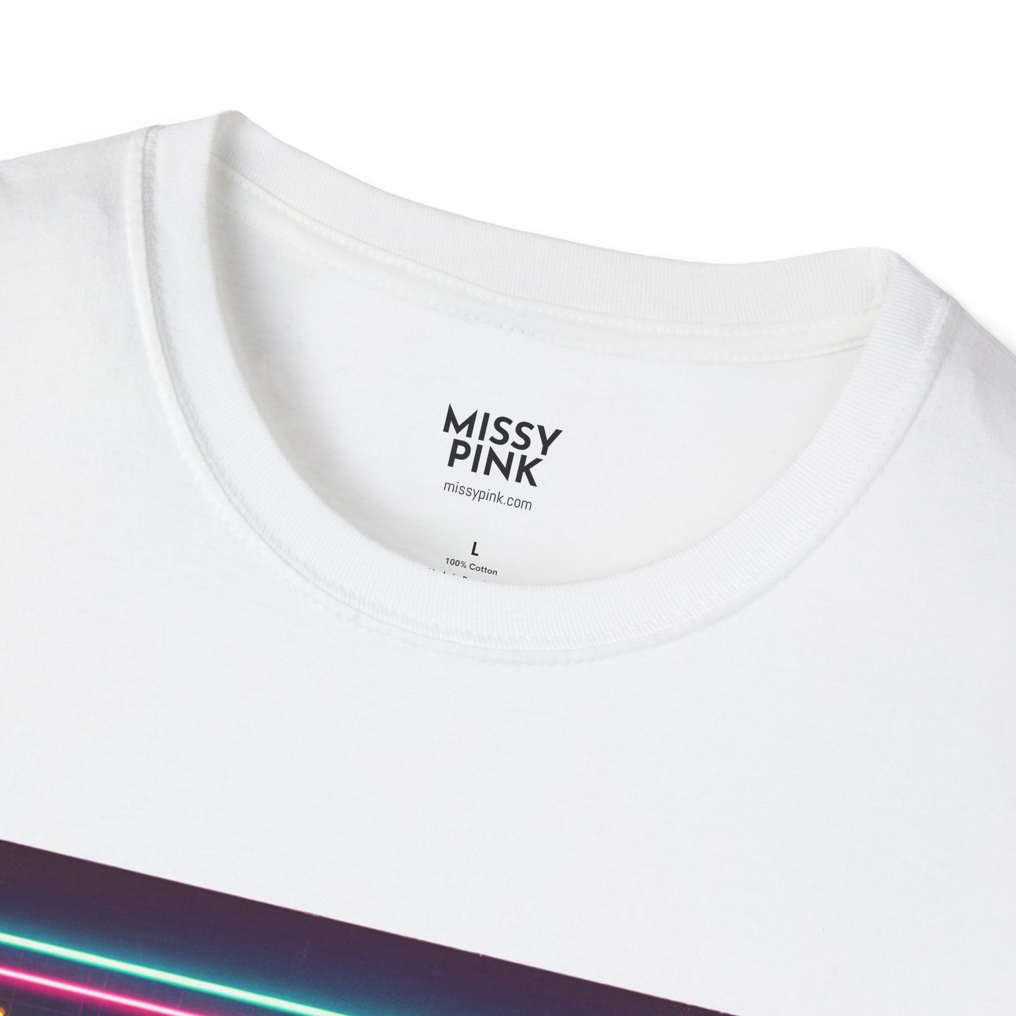 Missy Pink Retro Star T-Shirt