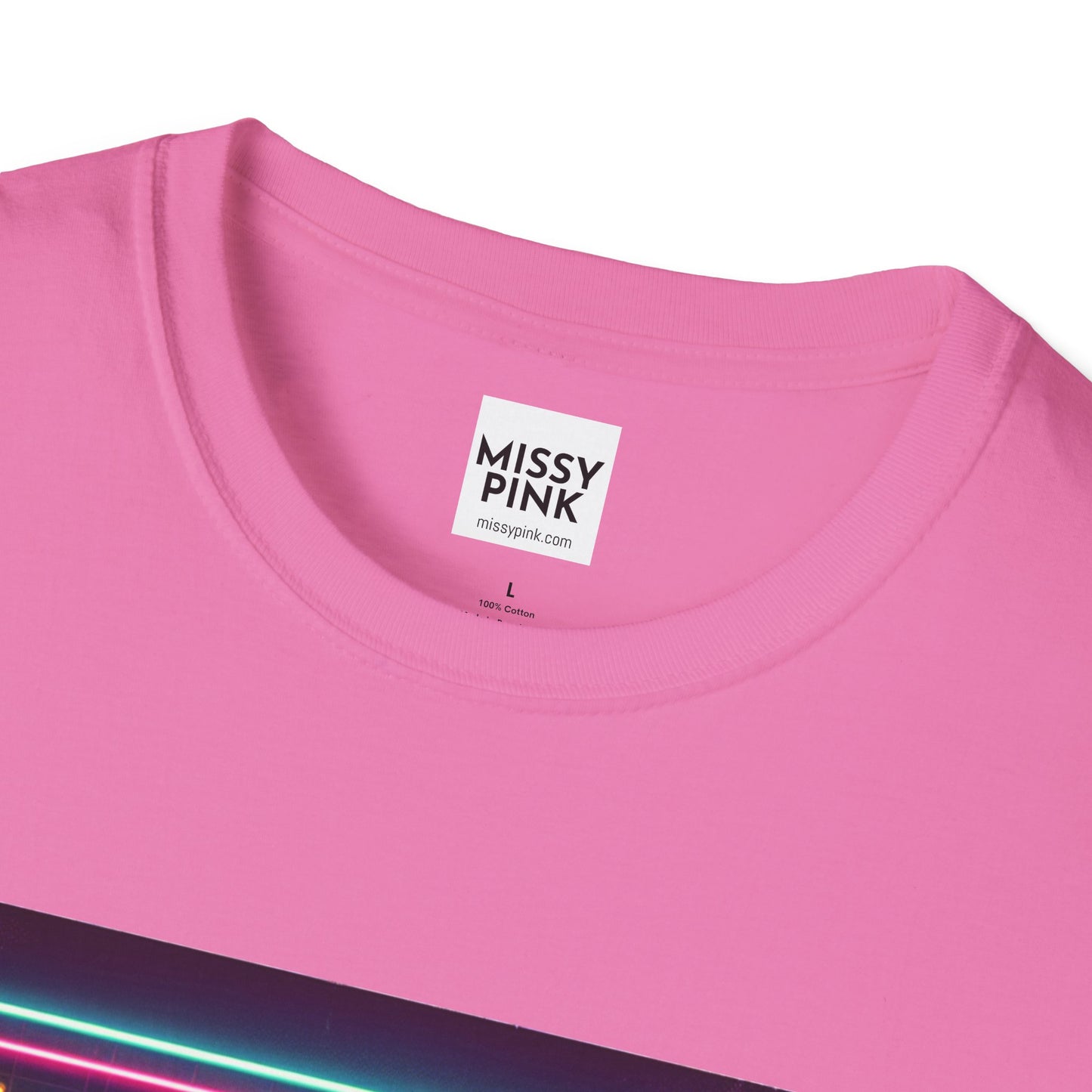 Missy Pink Retro Star T-Shirt