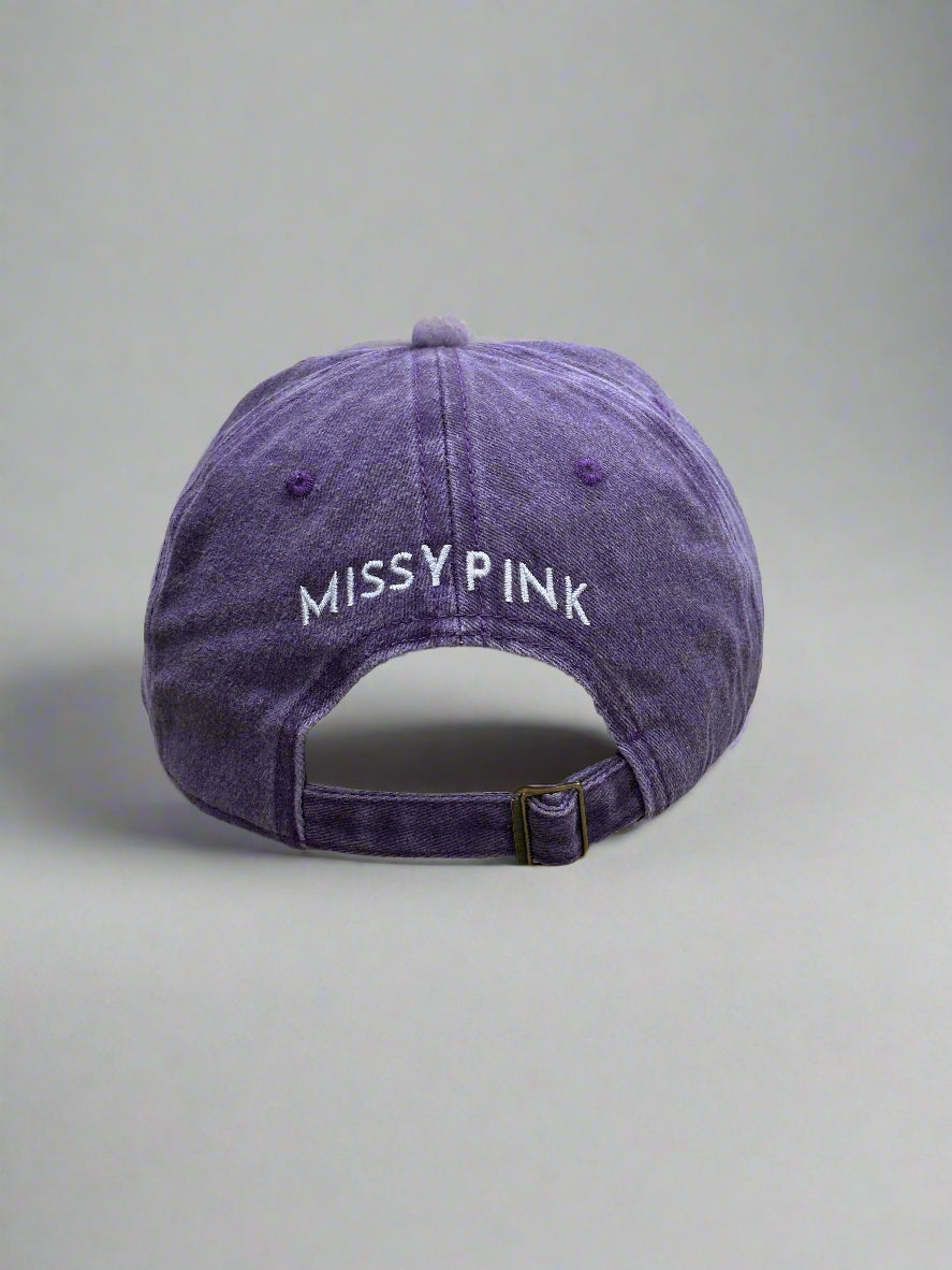 Missy Pink | Purple cap back side