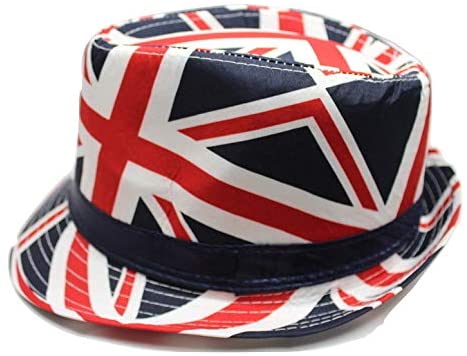 Union Jack Flag Trilby Hat