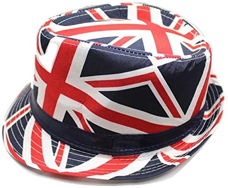 Union Jack Flag Trilby Hat