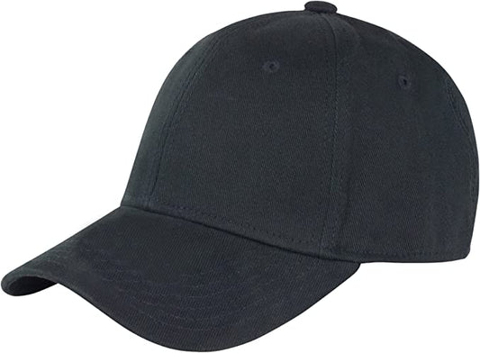 Plain Black Cap