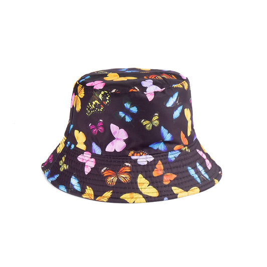 Butterfly Design Bucket Hat by Missy Pink
