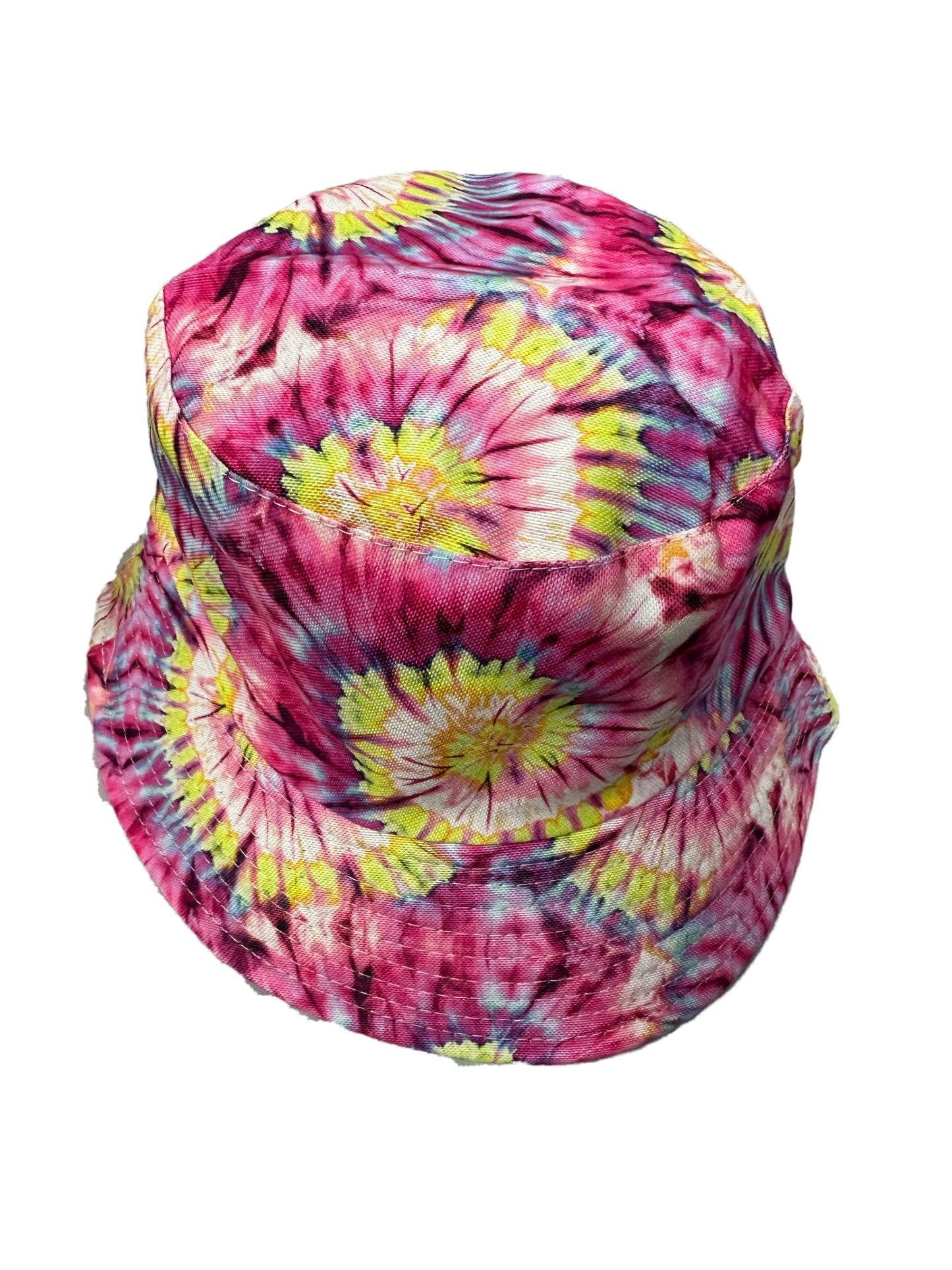 Pink Tie-Dye Bucket Hat