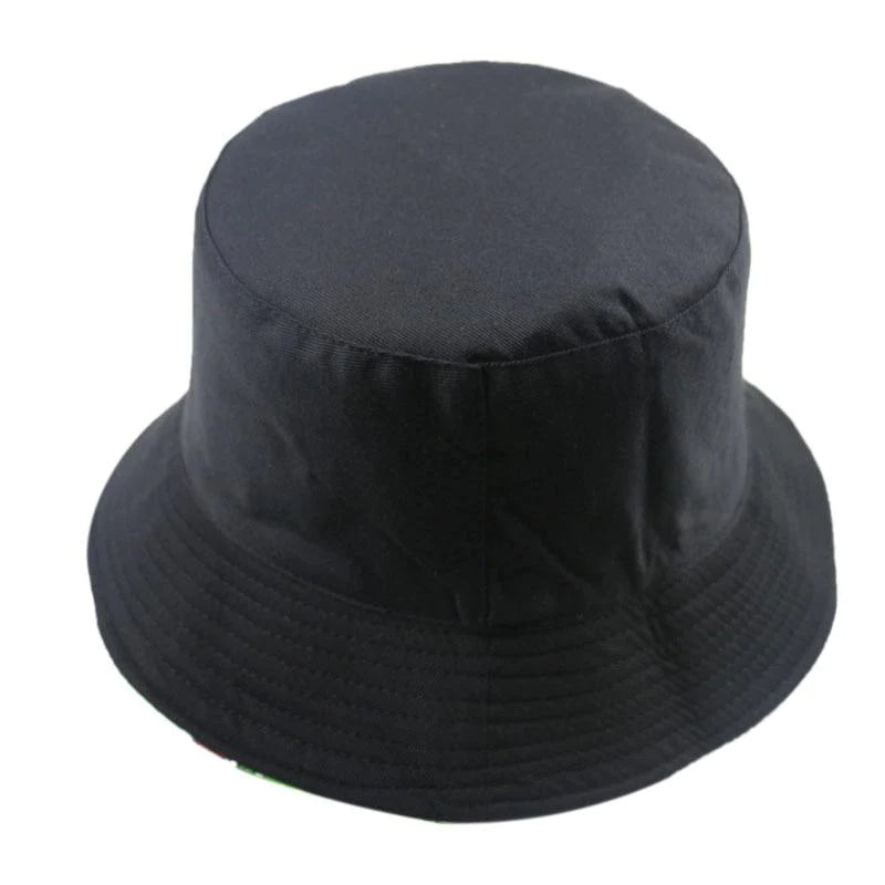 Reversible Muppets Design Blue Bucket Hat