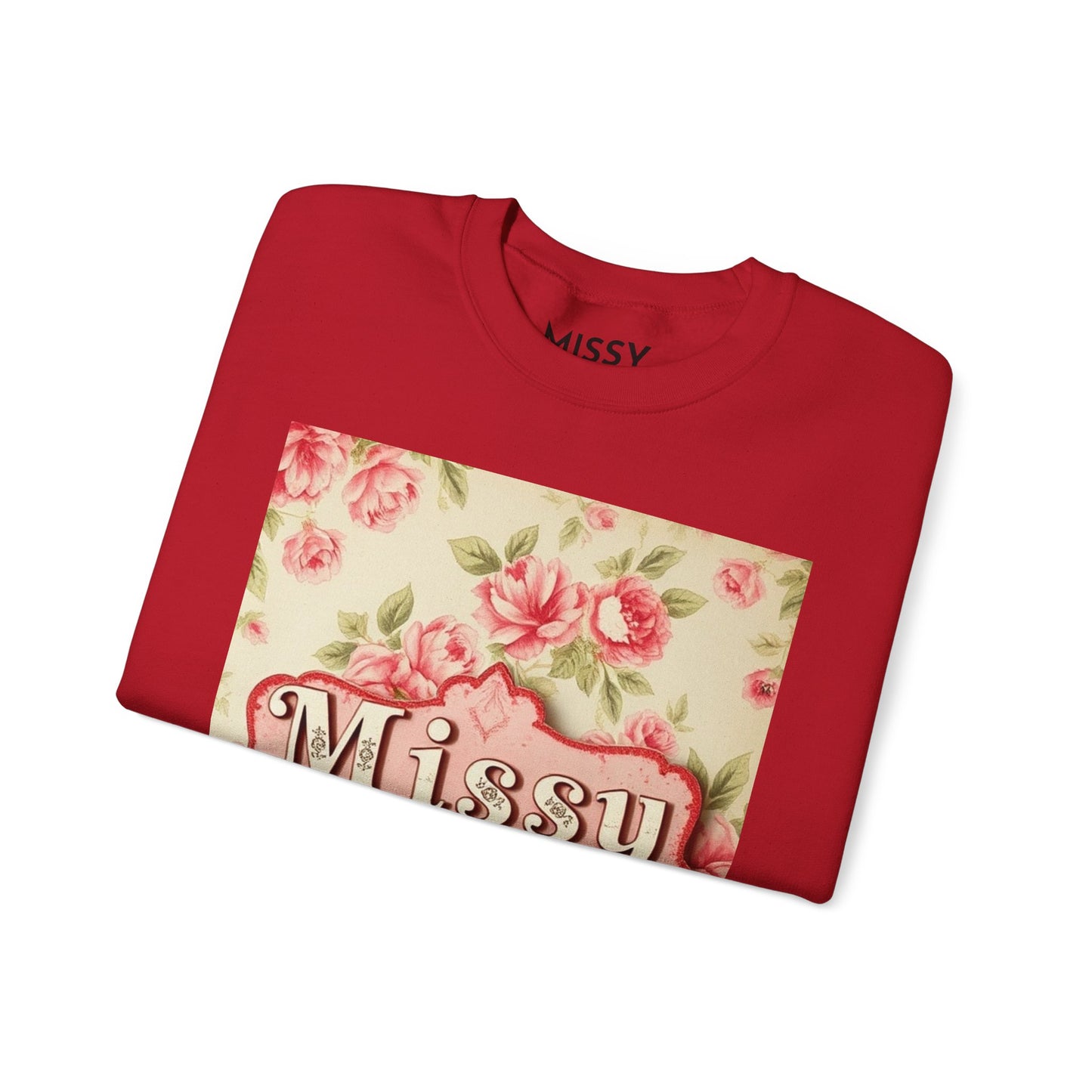 Missy Pink Floral AW24 Crewneck Sweatshirt