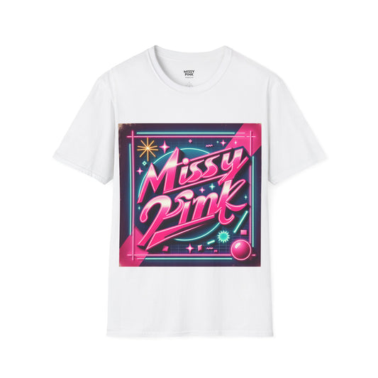 Missy Pink Retro Star T-Shirt