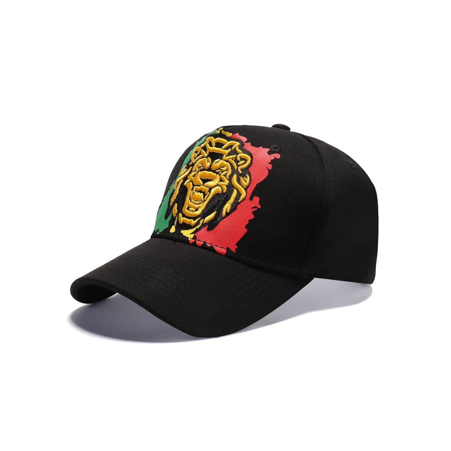 Rasta Lion Black Cap