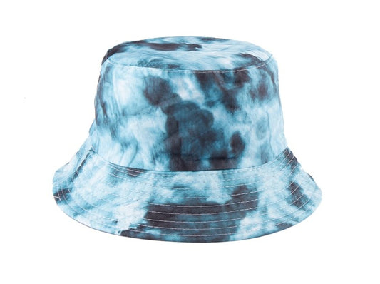 Missy Pink Blue Colour Splash Bucket Hat