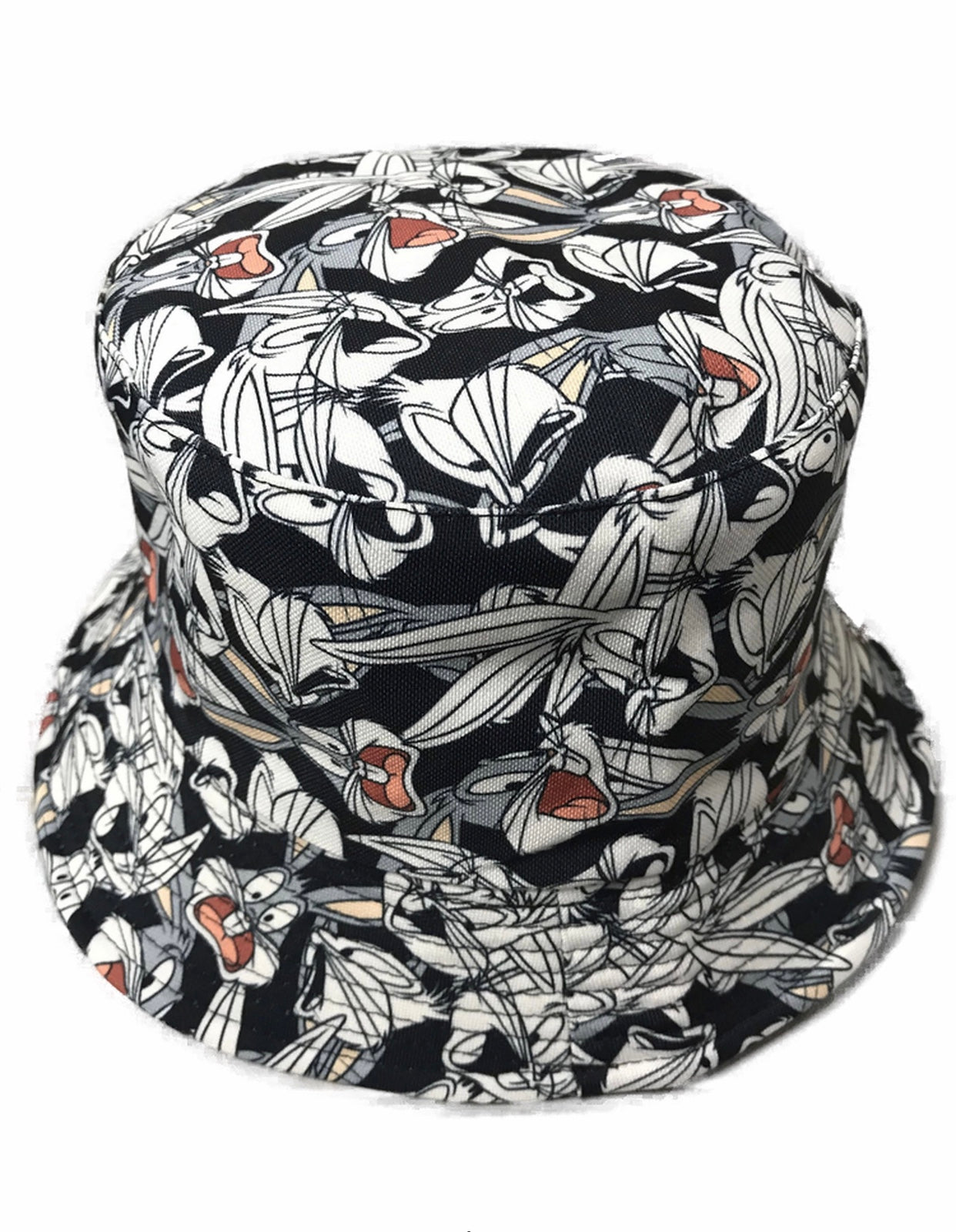 Bunny Rabbit Black/White Bucket Hat